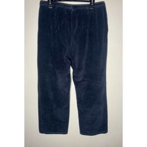 L.L. Bean Men’s Corduroy Lounge Pants Navy Blue Elastic Waist Soft XL Regular